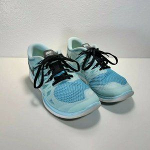 Nike Free 5.0 Women’s running shoes Size 8.5 642199-402 Ice Blue